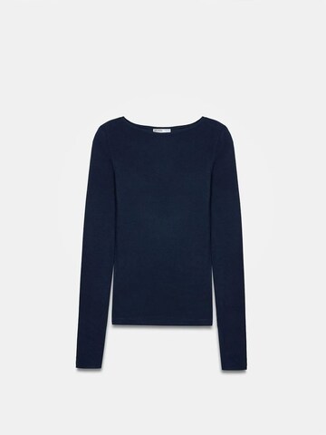 Maglietta di Dilvin in blu: frontale