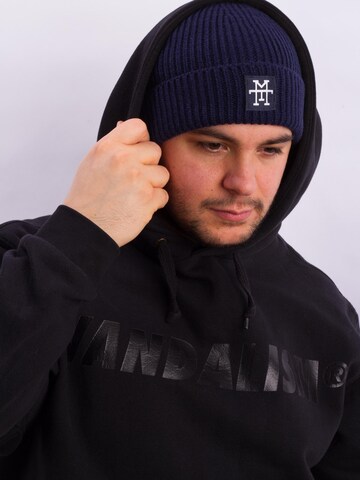 Manufaktur13 Beanie 'Heavy Knit' in Blue
