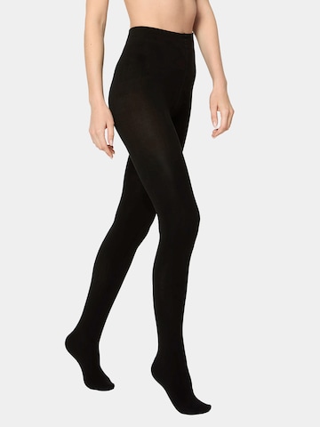 Collants ' Flauschige Baumwolle ' Nur Die en noir