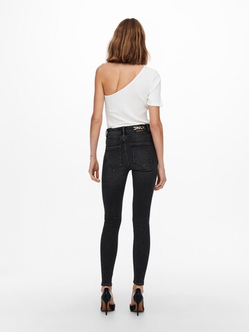 ONLY Skinny Jeans 'ONLMILA' in Schwarz