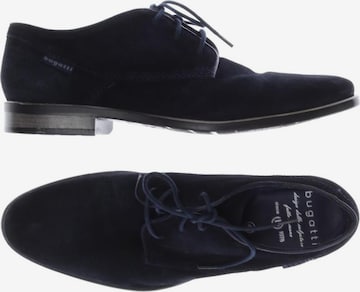 bugatti Halbschuh 42 in Blau: Vorderseite