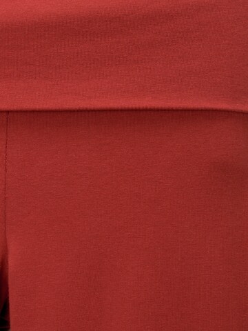 Pull&Bear Flared Broek in Rood