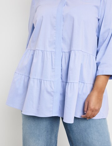 SAMOON Blouse in Blauw