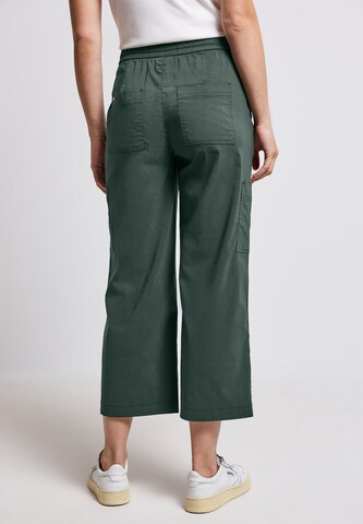 STREET ONE Regular Cargohose in Grün