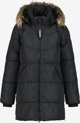 juoda ICEPEAK Žieminis paltas 'Adaire': priekis