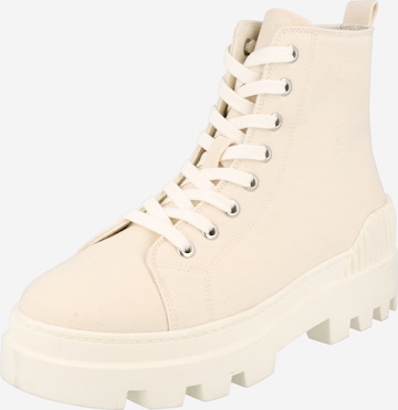 ABOUT YOU Sneaker high 'Esila' i hvid: forside