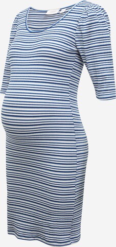 MAMALICIOUS Dress 'ANNA' in Blue: front