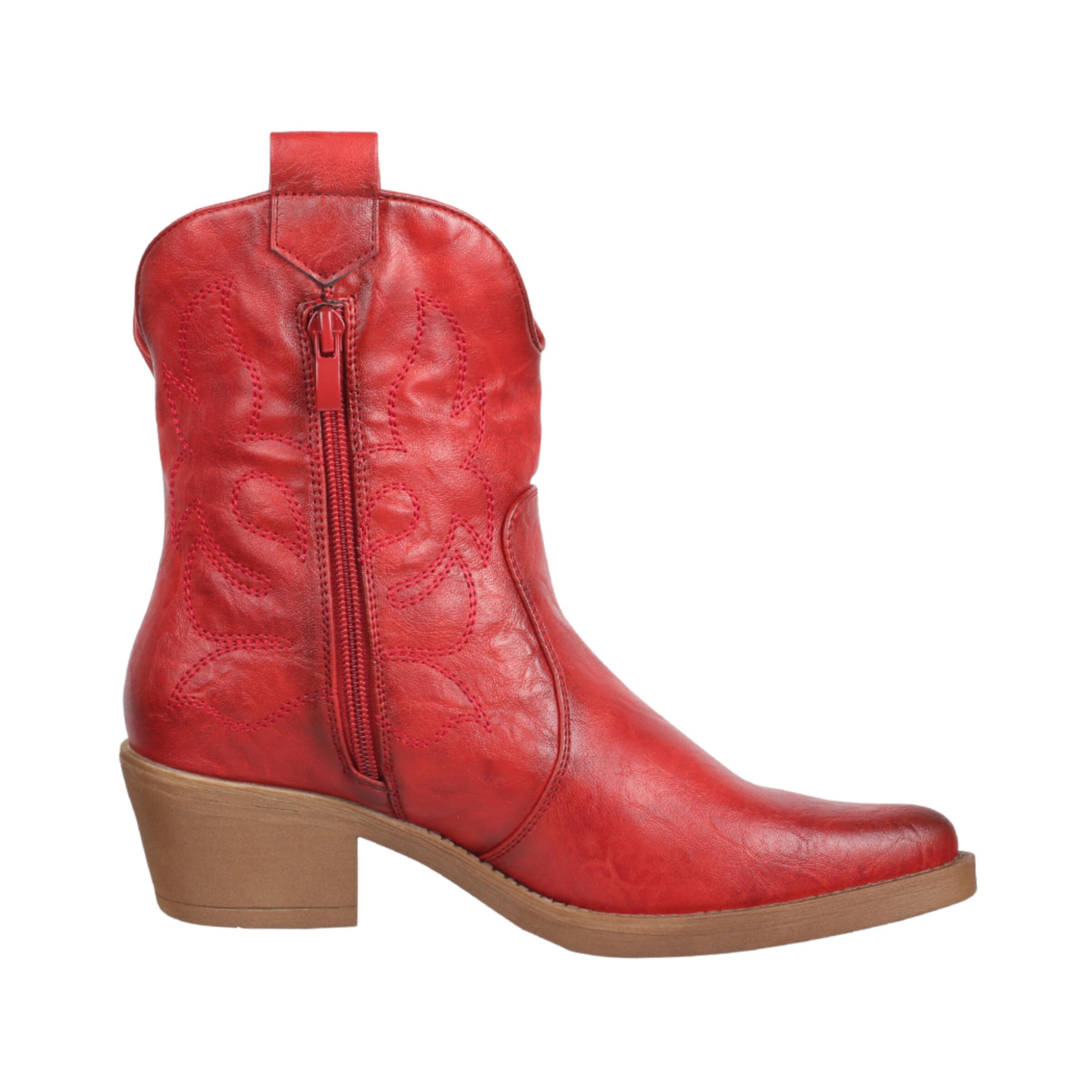 Stivale da cowboy di Elara in rosso