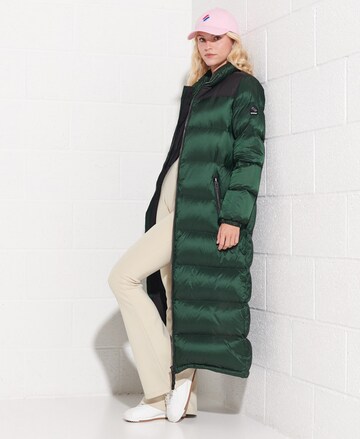 Superdry Wintermantel in Groen