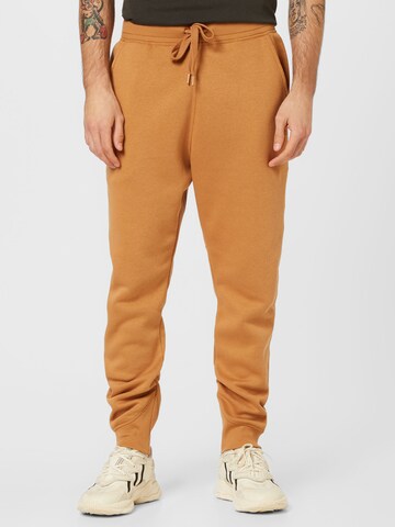 G-Star RAW Tapered Broek 'Type C' in Bruin: voorkant