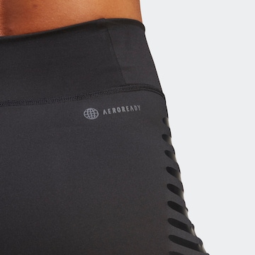 ADIDAS PERFORMANCE Skinny Workout Pants 'Techfit Control x RHEON' in Black
