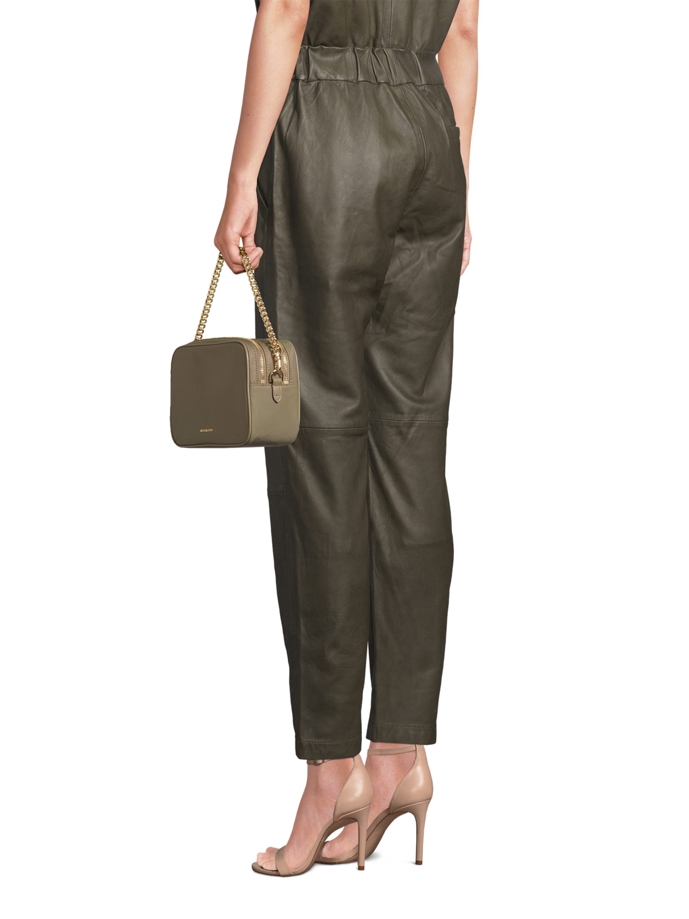 MICHAEL Michael Kors Crossbody bag in Green: front