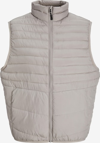 Gilet 'JJEState' di JACK & JONES in grigio: frontale