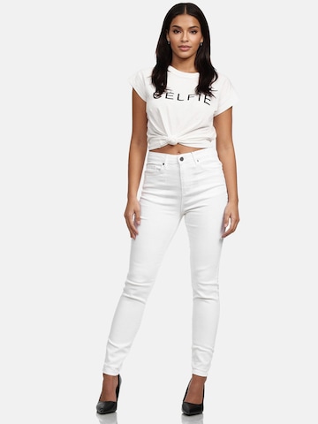Tazzio Skinny Jeansy 'F107' w kolorze biały