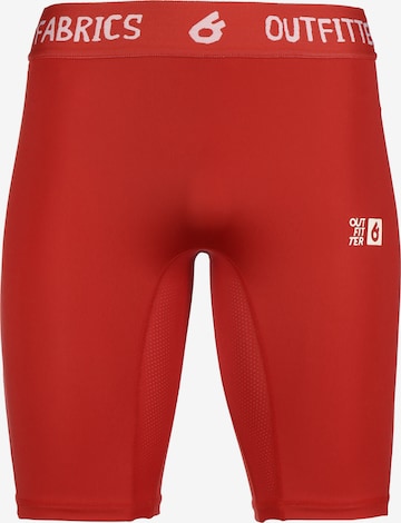 Skinny Sous-vêtements de sport 'Tahi' OUTFITTER en rouge : devant