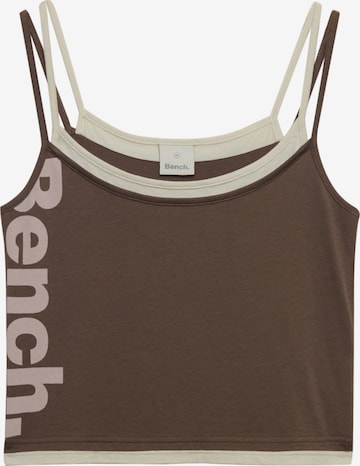 Haut 'Bench X Superdry Co' BENCH en marron : devant