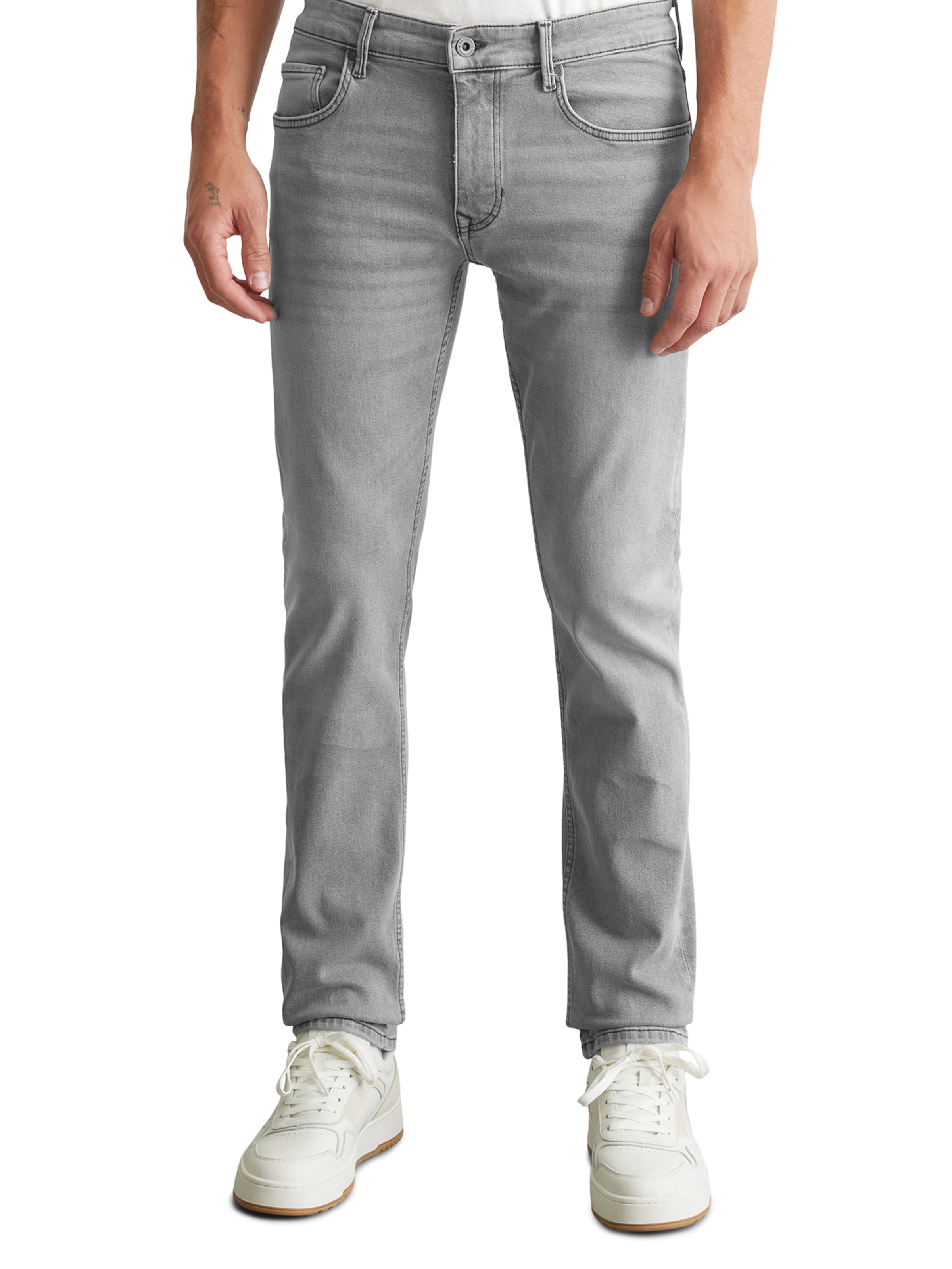 Marc O'Polo Slim fit Jeans in Grey: front