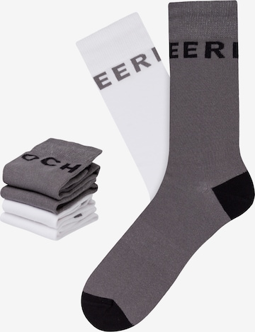 CHEERIO* Socks 'Best Friend' in Grey: front
