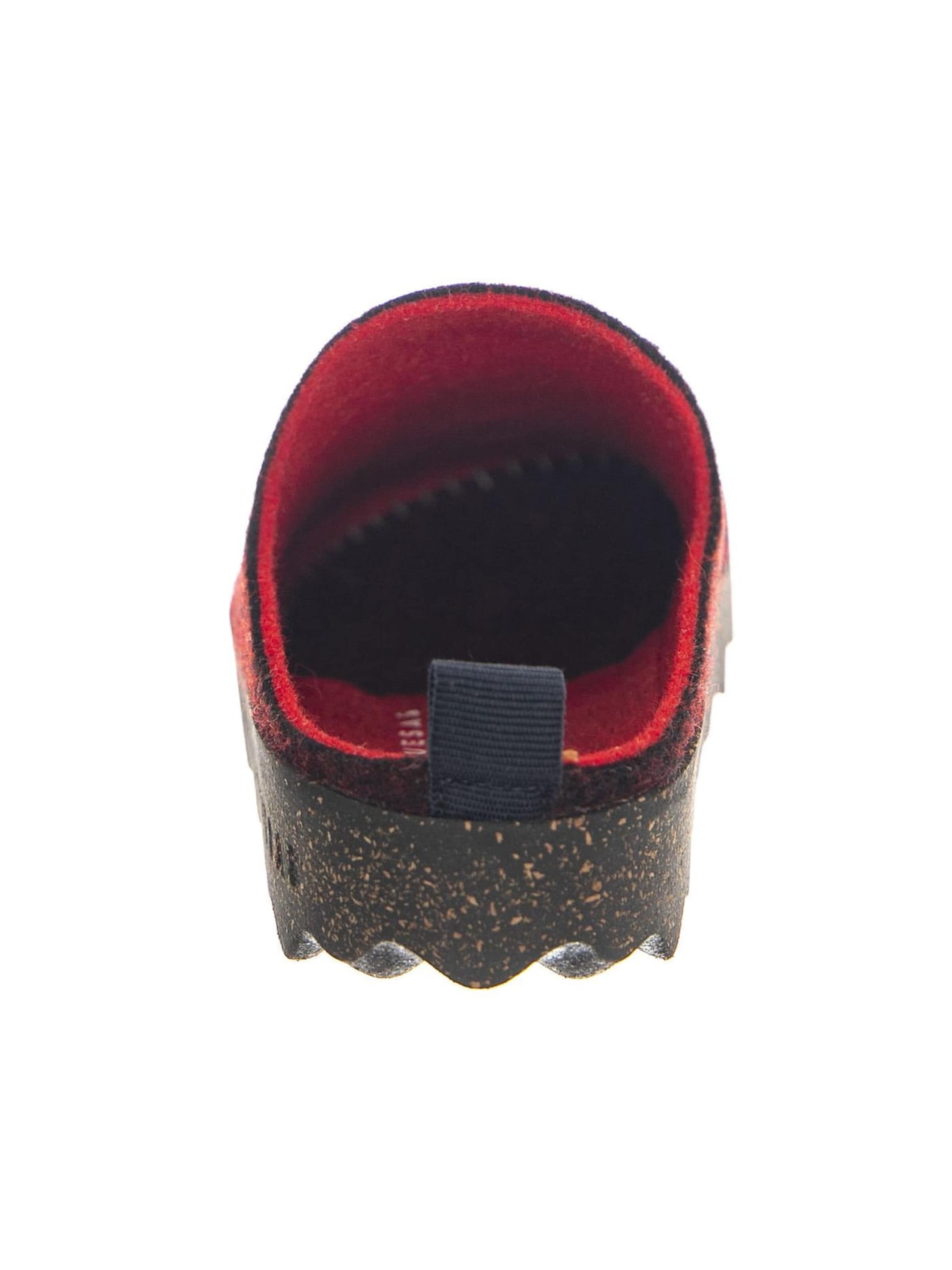 Asportuguesas Træsko 'Womens Bordeaux Sandals' i rød