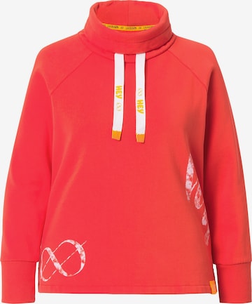 LAURASØN Sweatshirt in Rot: Vorderseite