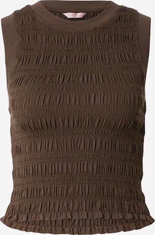 GUESS Top 'CLAIRE' w kolorze brązowy: przód