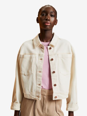 Veste mi-saison ESPRIT en beige : devant