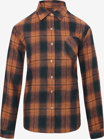 Imily Bela Bluza | oranžna barva: sprednja stran