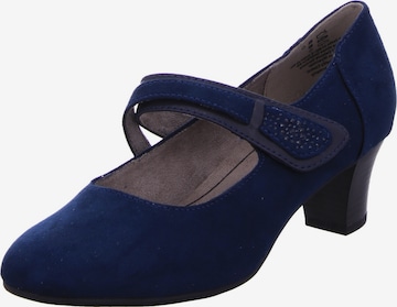 Décolleté sling di JANA in blu: frontale