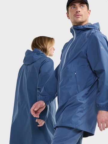 AIGLE Functionele jas 'Rainpack 90' in Blauw: zijkant