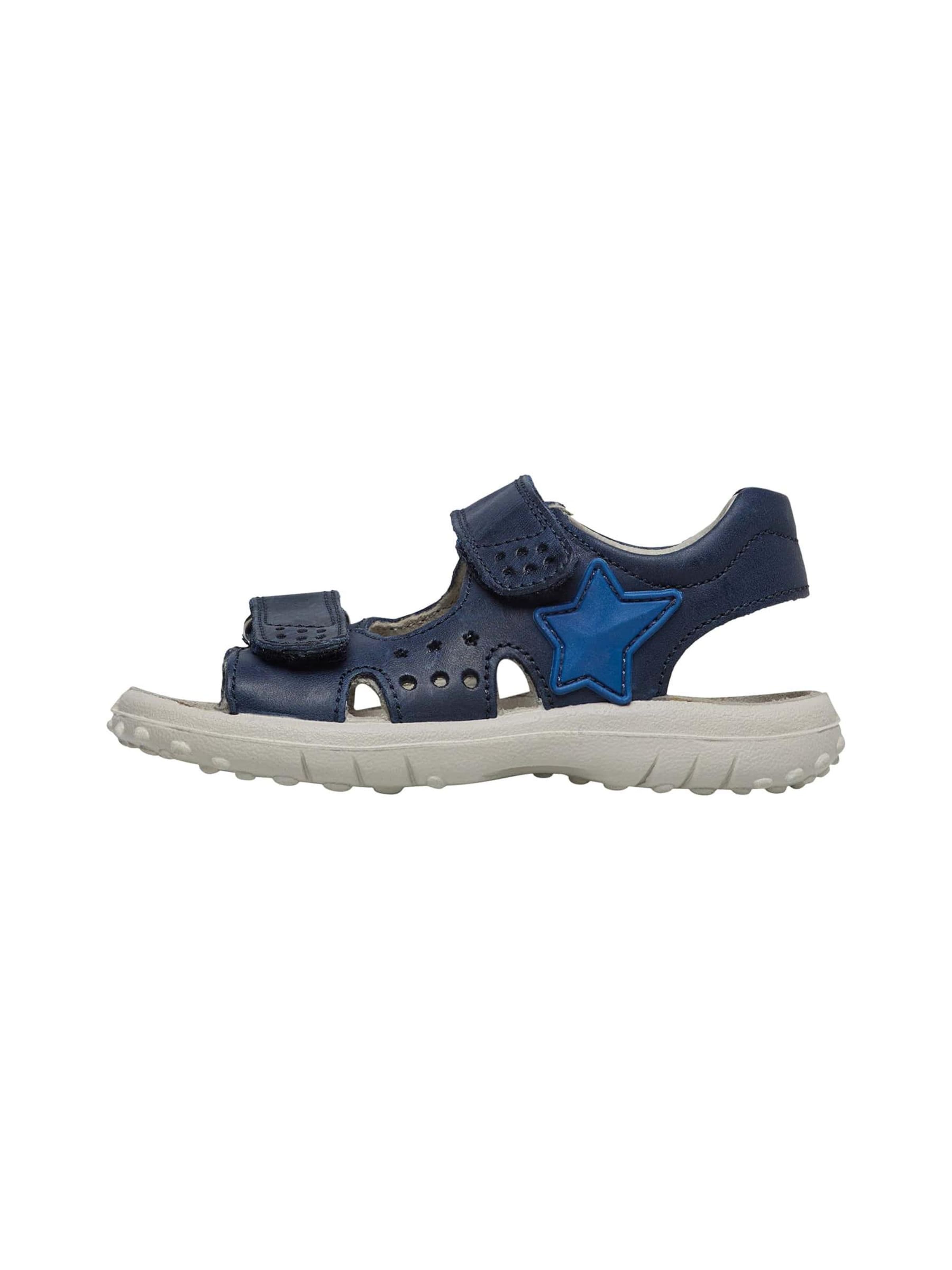 NATURINO Offene Schuhe 'DOCK'‌‌‌‌‌ in Blau: Vorderseite