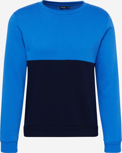 LMTD Sweatshirt 'TRAY' em azul / navy / branco, Vista do produto