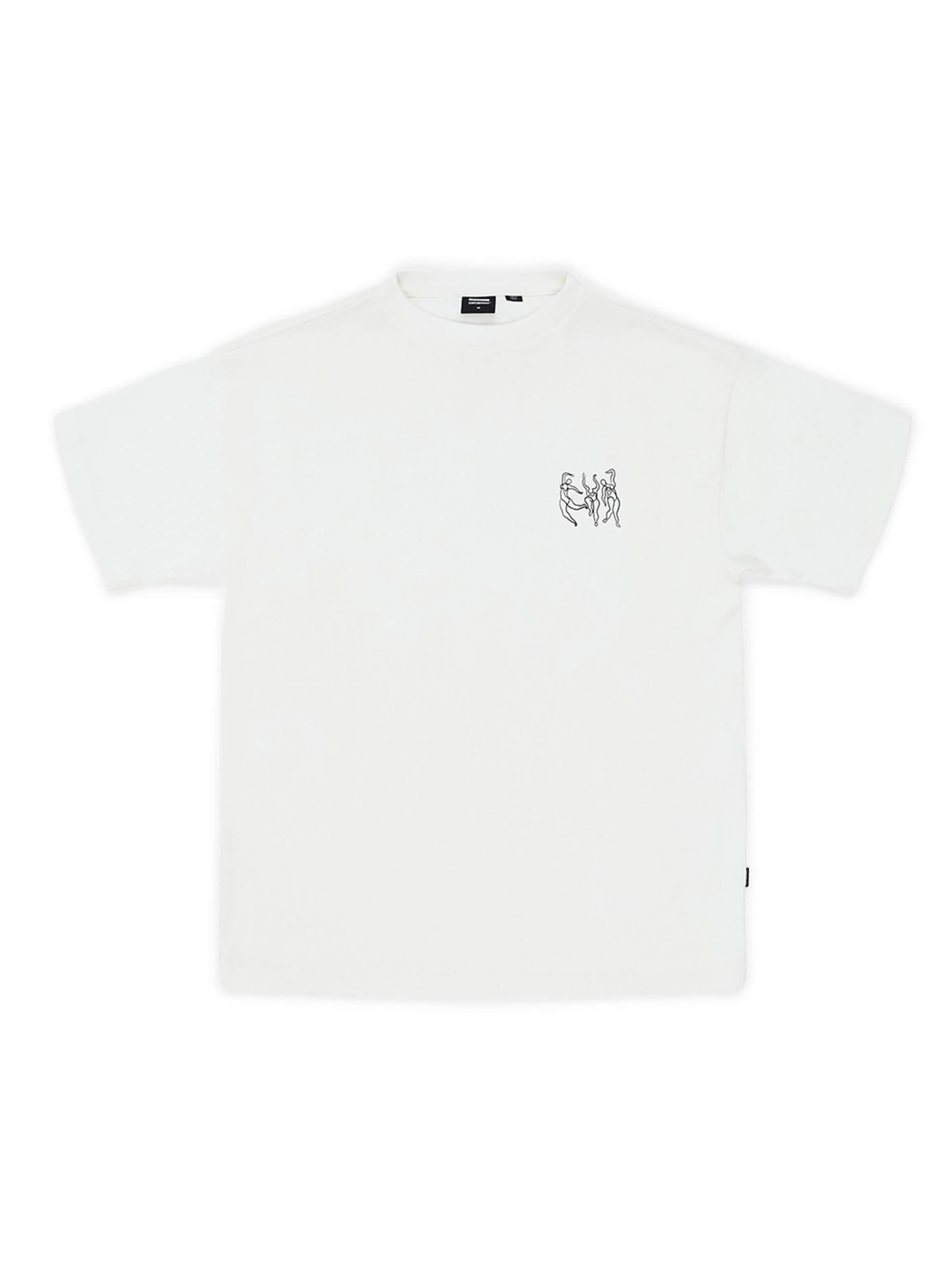 Dr. Denim Shirt 'Trooper' in White: front