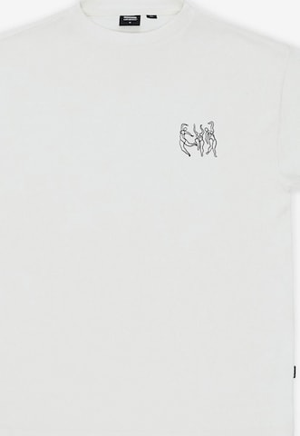 Dr. Denim Shirt 'Trooper' in Weiß: Vorderseite