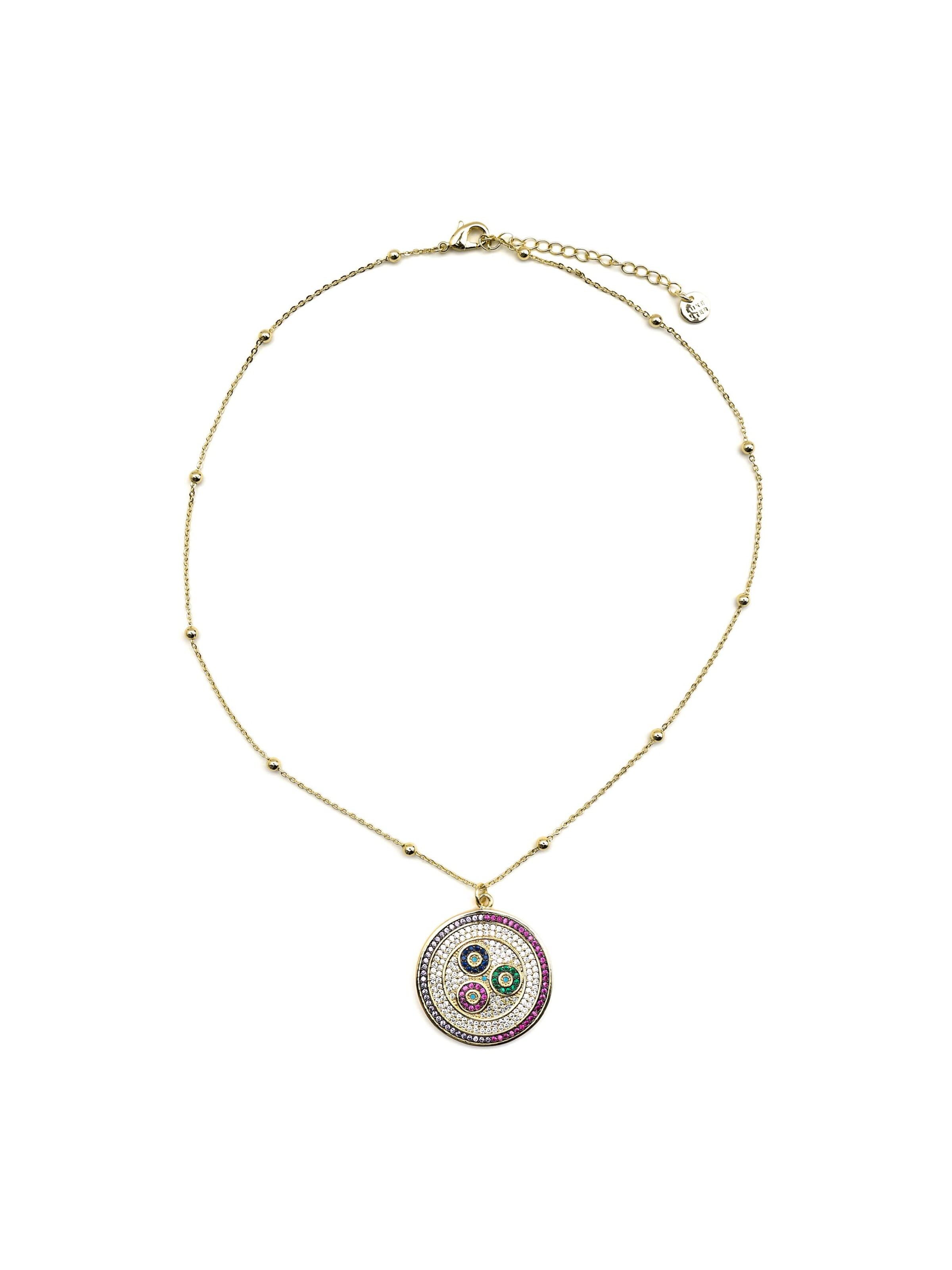 Luxenter Kette 'Purma'‌‌‌‌‌‌‌‌‌‌ in Mischfarben