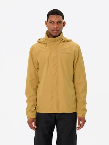 VAUDE Outdoor jacket 'Escape Bike Light' in Yellow: front