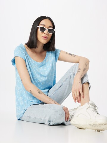 Ragwear T-Shirt 'Zilda' in Blau