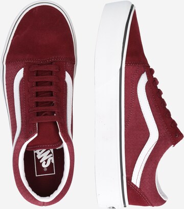 VANS Nízke tenisky 'Old Skool' - Červená