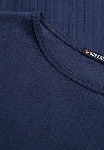 T-shirt 'Athletic Essentials' Superdry & Co en bleu