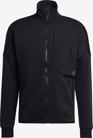 ADIDAS SPORTSWEAR Training Jacket '4Cmte' in Black: front