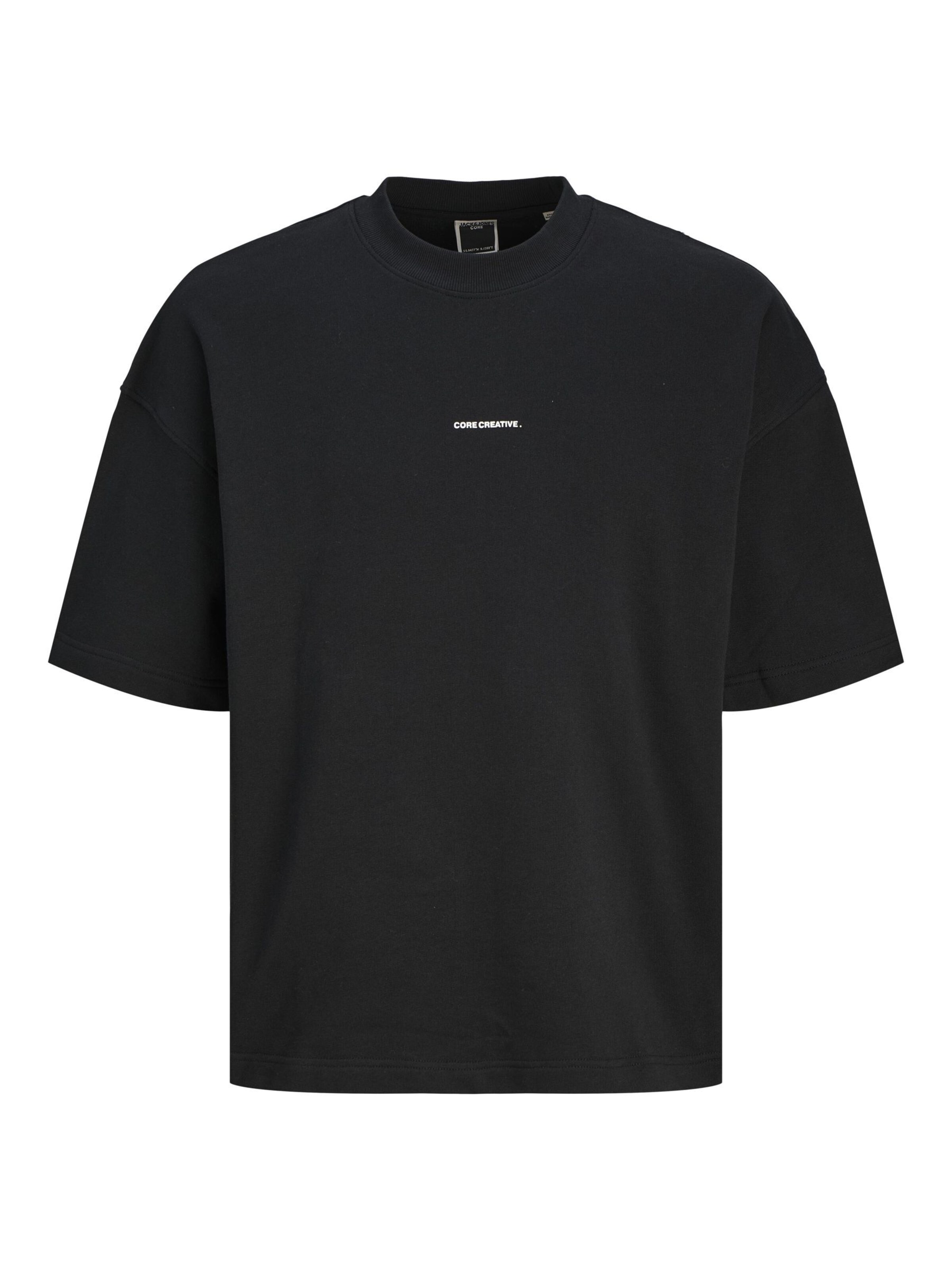 Jack & Jones Junior - Sudadera en negro: frente