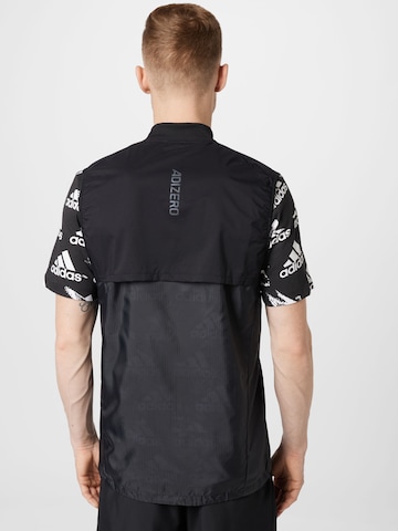 ADIDAS PERFORMANCE Sports Vest 'Adizero' in Black