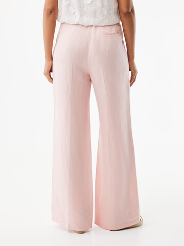 MEXX Широкий Плиссированные брюки в Ярко-розовый