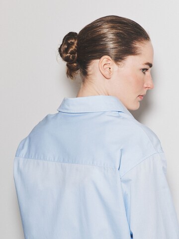 The Set Nachthemd in Blauw