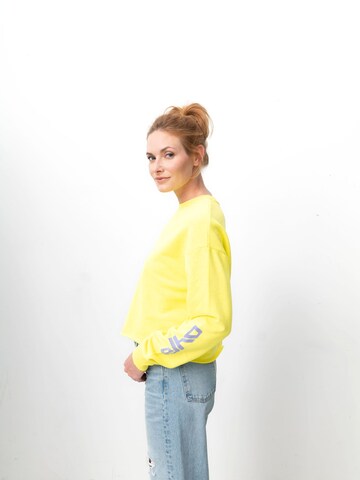 elho Sweatshirt in Yellow