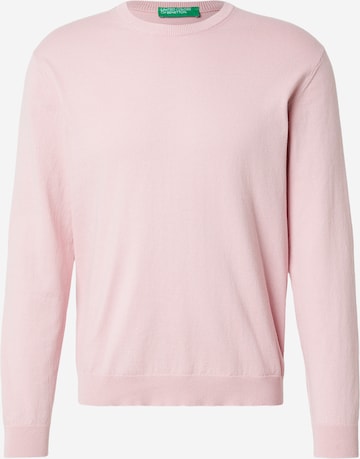 UNITED COLORS OF BENETTON Sweter w kolorze różowy: przód