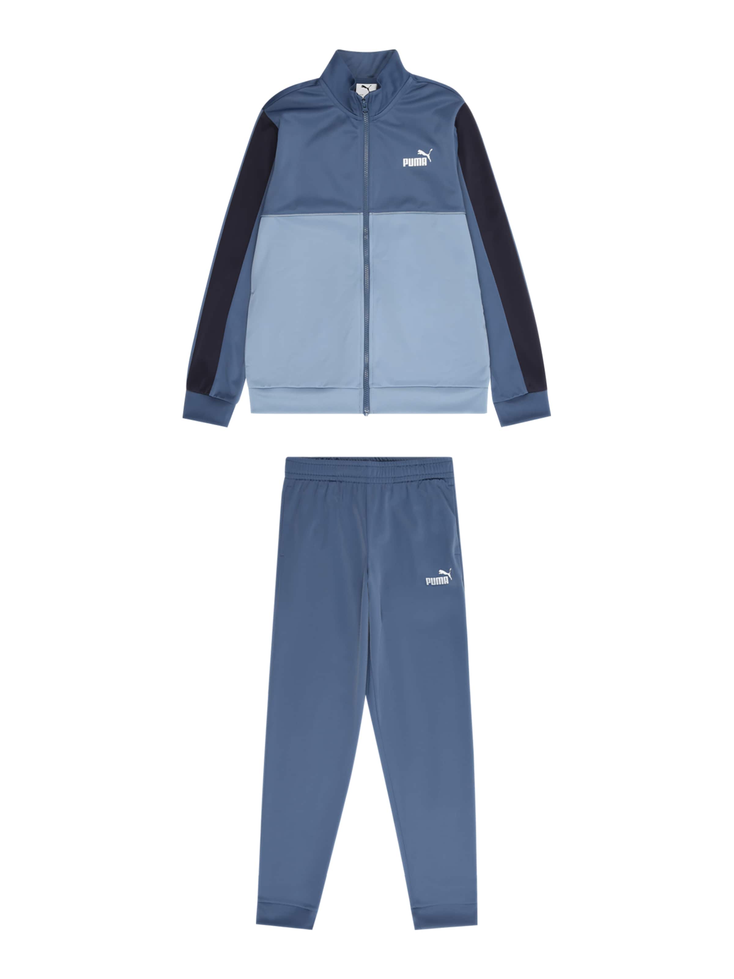 PUMA Sweat suit in Blue: front