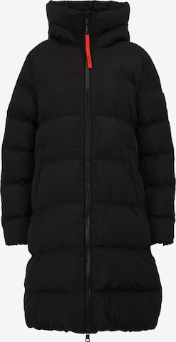 No. 1 Como Wintermantel 'ZERMATT' in Schwarz: Vorderseite
