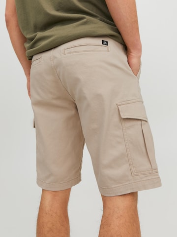 JACK & JONES Regular Cargo Pants 'Joe' in Beige