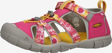 KEEN Sandal 'Seacamp II' in Pink: front