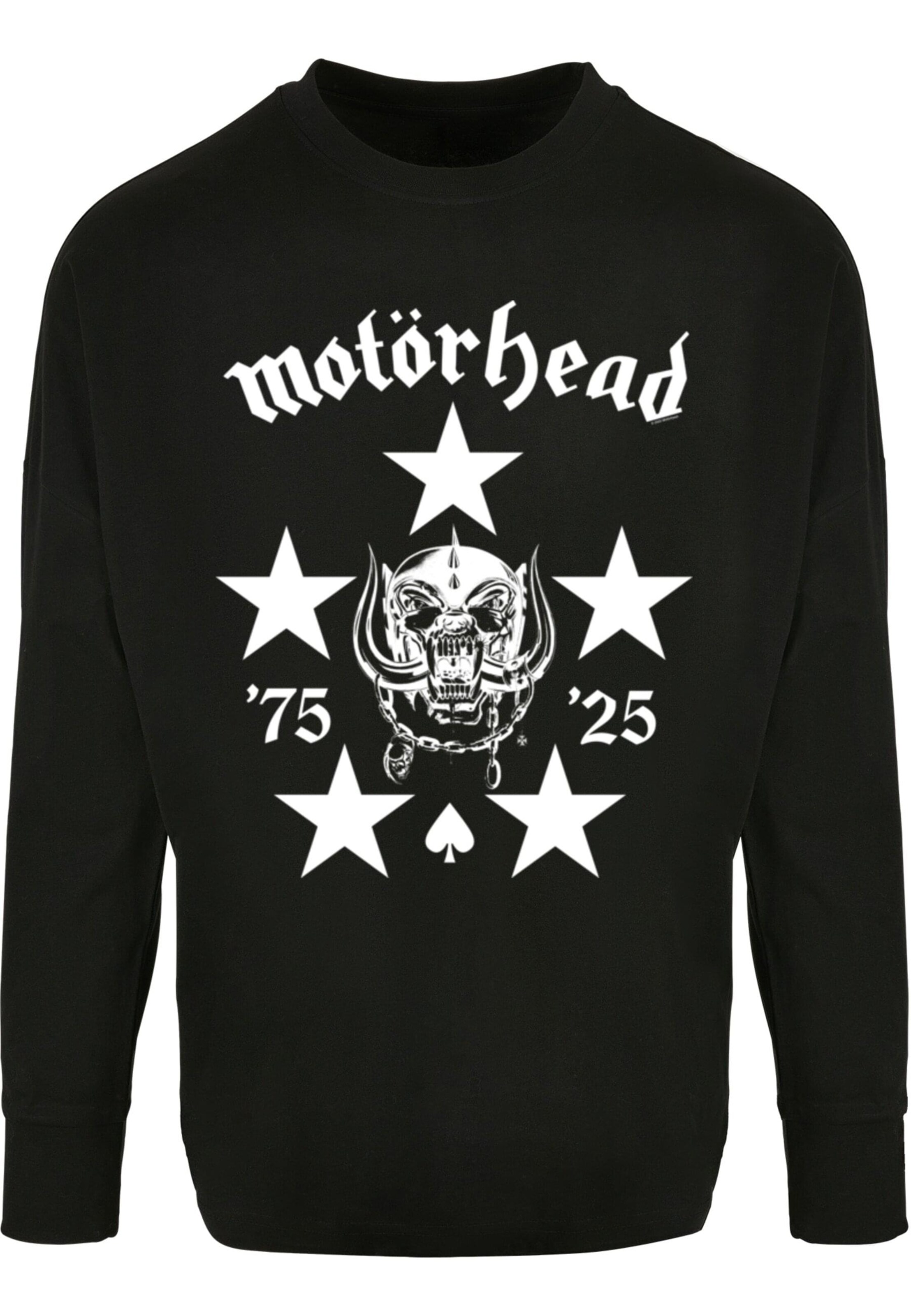 T-Shirt 'Motorhead - 50th BMG' Merchcode en noir : devant